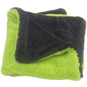 Serviettes de voiture super absorbantes, sans peluches, sans rayures, de couleur verte et noire, 1200 g/m², 1300 g/m², 1400 g/m², 1600 g/m², très vendues, pour voitures <span class=keywords><strong>BMW</strong></span> - Product Image 1