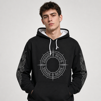 Sweat-shirt à capuche personnalisé avec impression 3D en couleur intégrale, 220 g/m², polyester Air Layer, sublimation, streetwear, unisexe