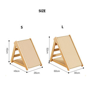बिल्ली के खिलौने फोल्डेबल बिल्ली पेड़ टॉवर सीढ़ी और रैंप के साथ - Product Image 3