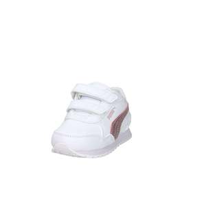 Sneakers Puma per Bambina Bianche e Rosa con Chiusura in Velcro, Taglia per Bambini Piccoli - Product Image 2