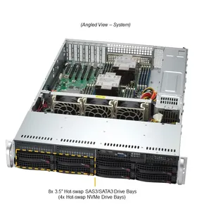 SYS-621P-TPTフォーエバーサーバーサテライトレシーバーミニコンピュータースーパーマイクロフォーエバーサーバー