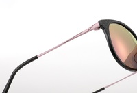 Fibre de carbone 100% lunettes de soleil Super léger Durable mode hommes ombre polarisée rose fibre de carbone lunettes de soleil pour femmes