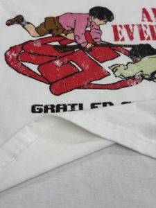 เสื้อยืดวินเทจผู้ชาย คอโอเวอร์ไซส์ แขนสั้น ผ้าฝ้าย 100% ระบายอากาศได้ดี พิมพ์ลายสกรีนแบบกำหนดเอง ดีไซน์ใหม่ - Product Image 2