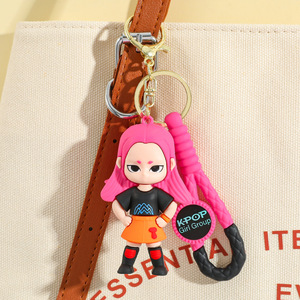 Nuevo Llavero de Anime 3D de K-POP para Niñas, Adorno Ligero de Plástico para Bolsos - Product Image 4