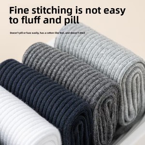 Calzini Eleganti da <span class=keywords><strong>Uomo</strong></span> in Cotone di Alta Qualità, Traspiranti, per Completo Formale, Classici Casual alla Caviglia per l'Autunno - Product Image 4