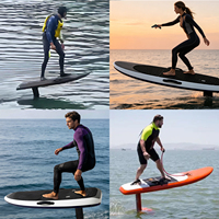 Planche de surf électrique GuanYong EFOIL de haute qualité avec batterie au carbone 58AH pour sports nautiques, assistance au surf et hydrofoil rechargeable