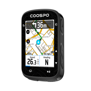 Ordinateur de vélo intelligent GPS COOSPO CS600 avec écran tactile couleur et carte de navigation intégrée pour le cyclisme sur route - Product Image 1