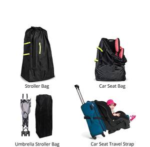 Funda de Asiento de Coche Plegable y Portátil de Poliéster 100%, Moderna y Multifuncional, para Viajes en Avión, Bolsa de Almacenamiento para Cochecito de Bebé, Capacidad de 10-20L - Product Image 2