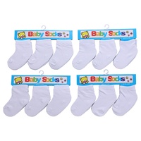Logo personnalisé mignon dessin animé bébé chaussettes rayé bouche ample coton biologique bébé garçon chaussettes personnalisé blanc bébé chaussettes