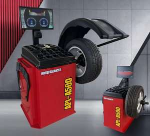 Machine d'équilibrage automatique des roues de voiture par ordinateur, équilibreuse de roues 3D informatisée pour pneus - Product Image 1