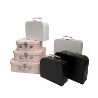 Coffret Cadeau de Luxe 3 Pièces : Boîte à Fleurs, Boîte Cadeau d'Accompagnement, Lamination Mate, Gaufrage et Marquage à Chaud – Idéal pour un Cadeau Exceptionnel