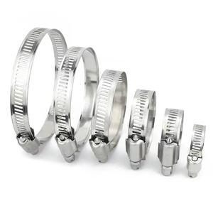 Collier <span class=keywords><strong>de</strong></span> serrage à vis sans fin en acier inoxydable 304, attache réglable pour tuyaux d'eau, d'huile, <span class=keywords><strong>de</strong></span> <span class=keywords><strong>gaz</strong></span> et <span class=keywords><strong>de</strong></span> raccordements automobiles - Product Image 6