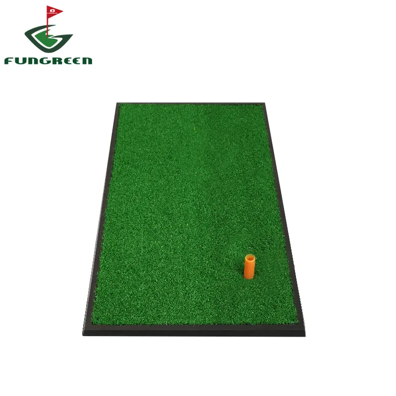 FUNGREEN Factory Golf 33*63センチメートルHitting Mat Residential Practice Indoor Golf Turf人工芝マット