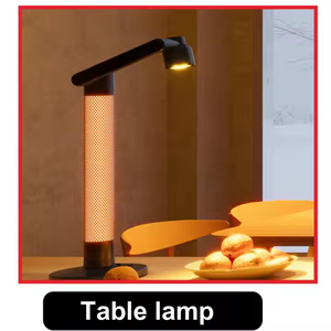 חם למכירה מודרני nordic rgb הוביל שולחן מנורת לבן גוון שחור שליטה מרחוק בסלון משחקים חדר עומד עיצוב דקורטיבי - Product Image 5