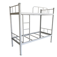 Lit superposé moderne réglable en acier, style loft, pliable, gain de place, structure modulaire en fer pour chambre à coucher