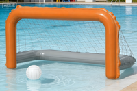 Ensemble de jeux aquatiques gonflables flottants multi-activités (volley-ball/basket-ball/football), durable pour les centres de villégiature et les parcs aquatiques OEM/ODM