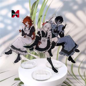 Anime Figure Genshined Impact Diluc Venti Xiao Zhongli Scaramouche Heizou <span class=keywords><strong>Cyno</strong></span> Acrylique Stand Model Plate Desk Decor Sign Gift - Product Image 4