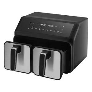 Friteuse à air numérique double cuve 8L 2200W avec Wi-Fi, appareil électroménager intelligent, 8 programmes pour la préparation de poulet et autres aliments domestiques - Product Image 6