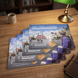Impression professionnelle personnalisée de brochures, magazines et livrets en papier couché, papier photo offset couleur pleine, reliure parfaite, couverture souple, formats A4 et A5 - Product Image 1