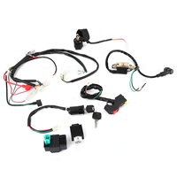 Kit de faisceau de câblage de moteur de démarrage électrique adapté pour 50cc 110cc 125cc PIT Quad Dirt Bike ATV