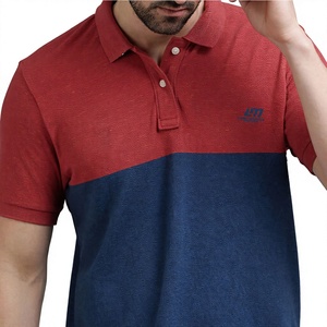 Camiseta de Punto Sólida para Hombre, Manga Corta, Algodón Transpirable de Secado Rápido, Diseño Casual con Logotipo Frontal - Product Image 4