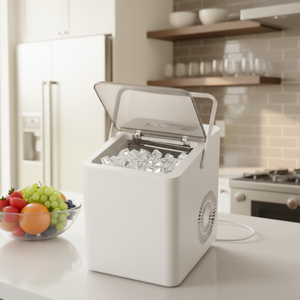 Machine à glaçons Ousheng OEM 1,5 L, 9 billes, fabrication rapide en <span class=keywords><strong>6</strong></span> <span class=keywords><strong>minutes</strong></span>, capacité de 13,5 kg/jour, pour bureau/maison, idéale pour la bière, le café et l'eau - Product Image 1