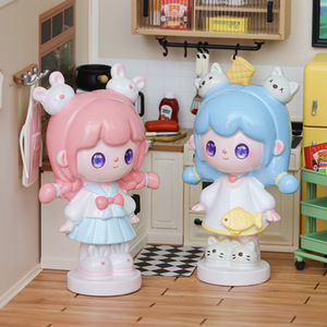 Figuras de Niña Yu Mo, Juguetes Coleccionables de Resina para Niños, Regalo de Cumpleaños - Product Image 1