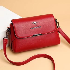 2024 PU Style nouveau sac à bandoulière pour femmes d'âge moyen à la mode grande capacité belle-mère sac de messager - Product Image 1