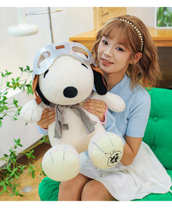 Peluche Snoopy Serie Travestimento Meccanico 35-70CM Alta Qualità Cuscino Giocoso Cartone Animato Cucciolo Regalo di Compleanno - Product Image 3