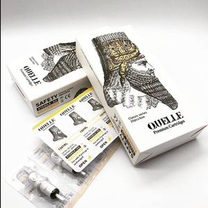 Cartucho de Tatuaje OEM QUELLE con Membrana de Seguridad, Aguja para Tatuaje para Máquina de Tatuaje tipo Pluma - Product Image 4