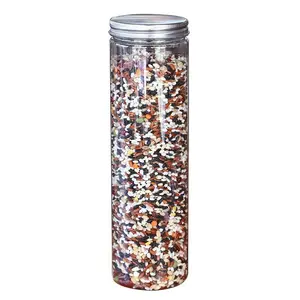 Wholesale Empty Plastic Pet Jar With Lid Clear Pet Plastic Jar Food Grade Pet Jar
