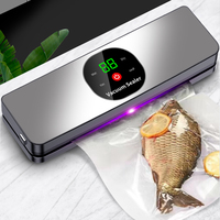 Scelleuse sous vide rechargeable sans fil pour le stockage des aliments Mini machine à sceller électrique pour la cuisine, le camping et les voyages
