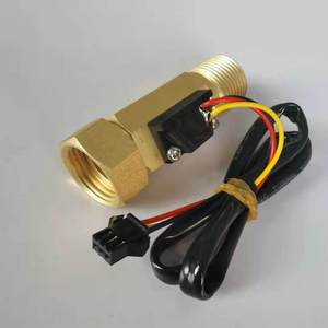 Sensore di flusso d'acqua <span class=keywords><strong>a</strong></span> turbina ad effetto Hall in ottone con filettatura maschio da 1/2" e 3/4" <span class=keywords><strong>per</strong></span> caldaie <span class=keywords><strong>a</strong></span> parete <span class=keywords><strong>a</strong></span> <span class=keywords><strong>gas</strong></span> e componenti <span class=keywords><strong>per</strong></span> scaldabagni - Product Image 2