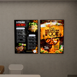 Tùy chỉnh <span class=keywords><strong>Led</strong></span> Poster khung <span class=keywords><strong>Backlit</strong></span> Movie Poster khung treo tường sáng siêu-mỏng <span class=keywords><strong>Led</strong></span> khung hình cho nhà hàng menu cửa hàng - Product Image 5