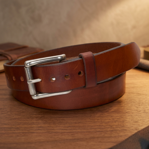 Custom Length Genuine Leather <b>Belts</b> Steel Square Buckle Vintage Style Heat Transfer Printing Durable Waterproof <b>Belts</b> - Product Image 1