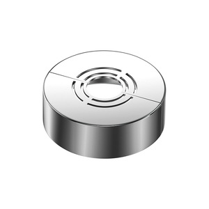 Cache-tête de douche décoratif Leves 715 en acier inoxydable et ABS pour tuyau d'échappement de chauffe-eau à gaz - Product Image 1