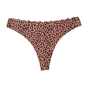 Slip <span class=keywords><strong>Donna</strong></span> Seamless in Seta Ghiaccio a Vita Bassa, Lavorati a Maglia per Sport e Fitness, Intimo Femminile Traspirante e Confortevole - Product Image 5