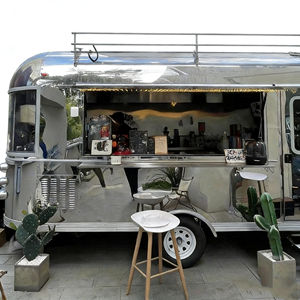 Remolque de Comida Móvil de Acero Inoxidable Totalmente Equipado, Popular para Helados, Comida de Playa, Shawarma, Bar y Hot Dogs - Product Image 6
