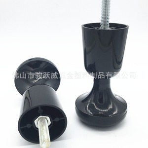 Pieds de meubles en plastique, roulettes fixes 12 cm, pieds de lit d'hôtel, silencieux, résistants à l'usure, installation facile - Product Image 4