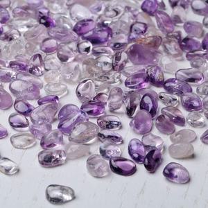 Wholesale Premium Quality Polished Mini Amethyst Chips Beads <b>Raw</b> Quartz Gemstone Purple <b>Crystal</b> Gravel Feng Shui Home Decor - Product Image 2