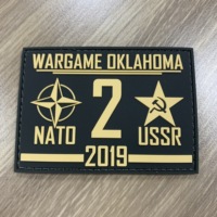 Patch en caoutchouc personnalisé avec logo 3D, en silicone souple et PVC, à thermocoller ou à coudre, pour vêtements, jeans et chapeaux