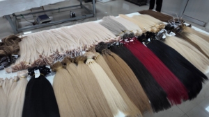 Extensions de cheveux tressés au crochet de 24 pouces, boucles françaises lâches, teintes, double trame, pour tresses <span class=keywords><strong>Expression</strong></span> et Passion Twist - Product Image 2