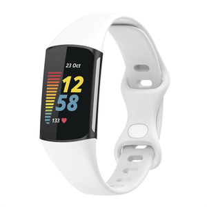 Bracelet en silicone souple pour montre intelligente <span class=keywords><strong>Fitbit</strong></span> <span class=keywords><strong>Charge</strong></span> <span class=keywords><strong>5</strong></span> 6 Bracelet de montre de remplacement Bracelet de <span class=keywords><strong>sport</strong></span> Bracelet de poignet Accessoires Correa - Product Image 2