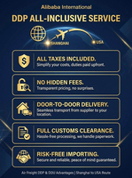 DDP China Freight Forwarder Menawarkan Layanan Door-to-Door FBA LCL+Express Dukungan 24/7 Pengiriman Laut Murah Kompetitif Pengiriman Udara USA