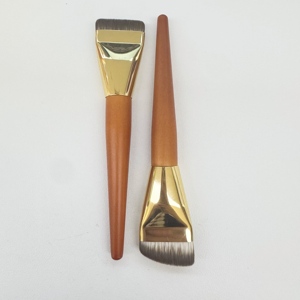 Pennello per trucco con una forma di marca personalizzata di fabbrica con testa piatta e Palette fondotinta liquido - Product Image 5