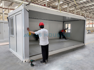 Lusso 2-4 camere da letto casa contenitore a due piani espandibile Mobile modulare prefabbricato contenitore 20ft 40ft spedizione pieghevole casa - Product Image 3