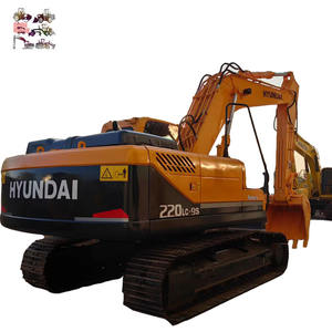 Excavatrice sur chenilles Hyundai R210 d'occasion 220LC-5D Moteur de composants principaux coréens Pompe moteur Garantie 1 an Système entièrement hydraulique - Product Image 1