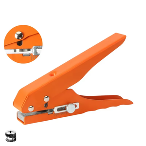 Poinçon de trou de couvercle de vis réglable de 8mm 10mm 12mm 15mm avec foret de cône de limite, <span class=keywords><strong>pince</strong></span> de trou de poinçon de trou rond simple tenu dans la main - Product Image 5