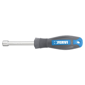 Fervi Socket Wrench 10mm Cr-V Steel Handle <b>Tool</b> - Product Image 1