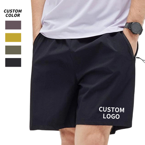 Shorts de sport actifs pour hommes, 100% polyester, vêtements de sport pour la salle de sport, séchage rapide, respirants, shorts de basket-ball - Product Image 1